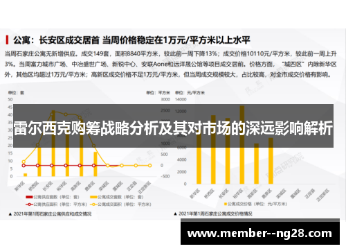 雷尔西克购筹战略分析及其对市场的深远影响解析