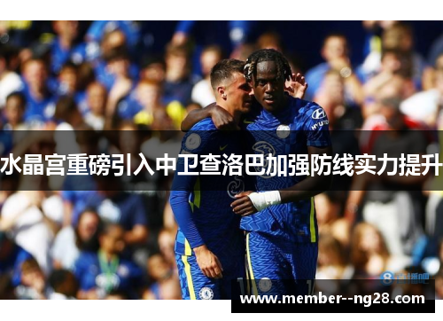 水晶宫重磅引入中卫查洛巴加强防线实力提升 水晶宫重磅引入中卫查洛巴加强防线实力提升